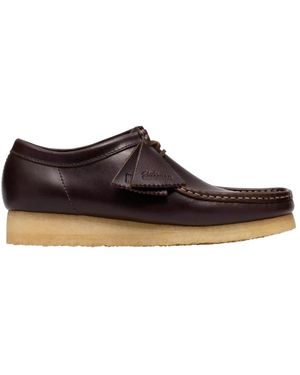 Clarks Schoenen ,Bruin ,Schoenen Met Veters