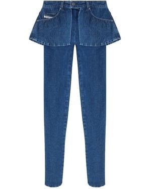 DIESEL Jeans ,Blauw ,Katoen D-Spika Skinny Jeans
