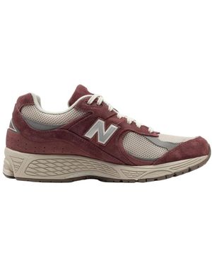 New Balance Fitness ,Veelkleurig ,Leer Trainingsschoenen - Bruin