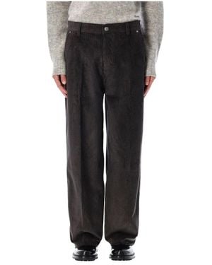 Ami Paris Straight Trousers - Nero