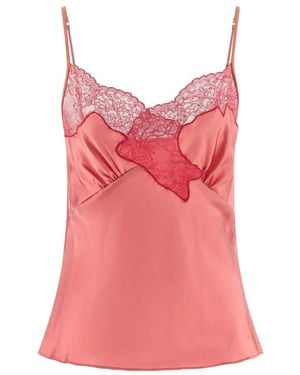 Vaillant Sleeveless Tops - Pink