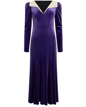 Philosophy Di Lorenzo Serafini Maxi Dresses - Purple