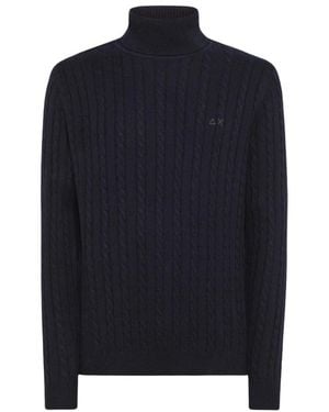 Sun 68 Turtlenecks - Blue