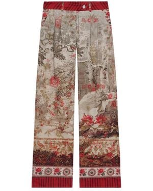 Pierre Louis Mascia Wide Trousers - Brown