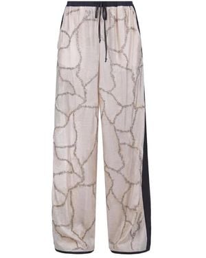 Souvenir Clubbing Wide Trousers - Gris