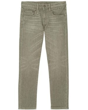 R13 Cropped Jeans - Grey