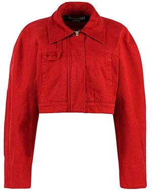 Jacquemus Denim Jackets - Rojo
