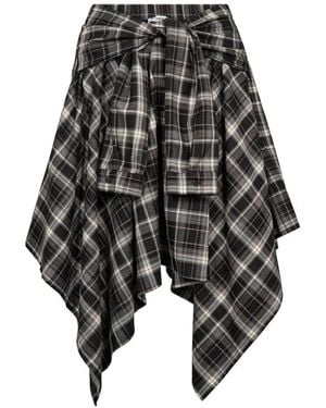 co'couture Kurzer Rock - Schwarz
