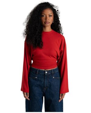 GUAJA. Blouses - Rood