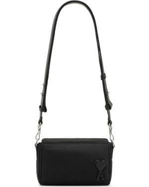 Ami Paris Cross Body Bags - Negro