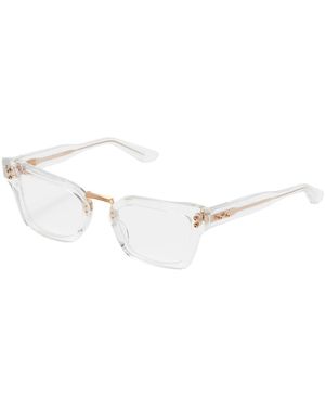 Akoni Kristalheldere Cat-Eye Brillen - Metallic