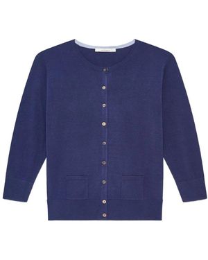 Maliparmi Cardigan Con Tasche - Blauw
