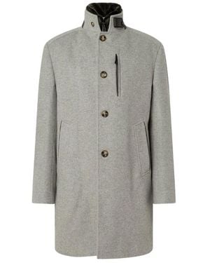 Windsor. Single-Breasted Coats - Gris