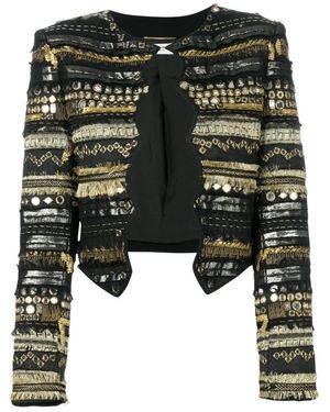 Saint Laurent Light Jackets - Negro