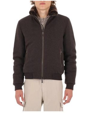 Moorer Bomber Jackets - Noir