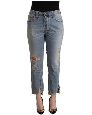 CYCLE Cropped Jeans - Blue