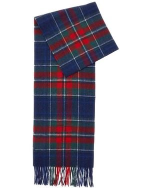 Barbour Accessoires ,Veelkleurig ,Wol Nieuwe Check Tartan Sjaal - Blauw