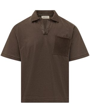 ATOMOFACTORY Polo Shirts - Brown