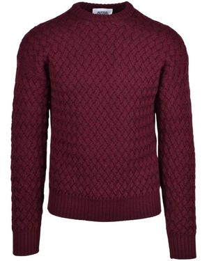 Alpha Studio Round-Neck Knitwear - Viola