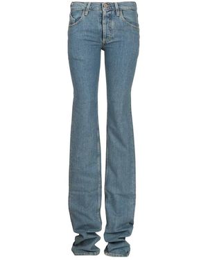 The Attico Flared Jeans - Blue