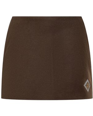 CASABLANCA Short Skirts - Marrón