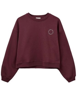 Sofie Schnoor Hoodies & Sweatvesten ,Paars ,Katoen Elisw Sweatshirt