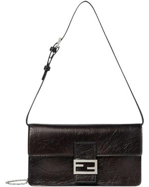 Fendi Shoulder Bags - Black