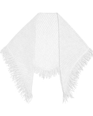 SIMONA CORSELLINI Winter Scarves - White