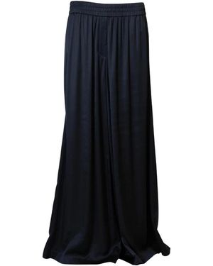 Peserico Wide Trousers - Blue