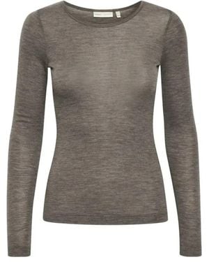 Inwear Long Sleeve Tops - Grigio
