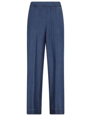 Kiltie Straight Pants - Blue