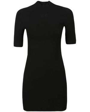 T By Alexander Wang Short Dresses - Black