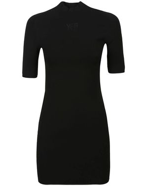 T By Alexander Wang Short Dresses - Black