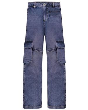 flâneur Loose-Fit Jeans - Azul