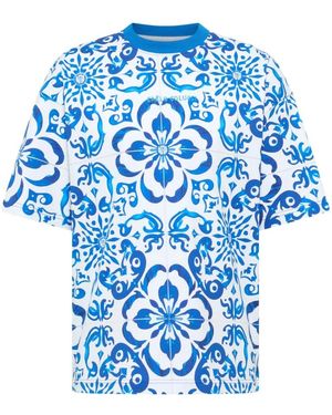 carlo colucci T-Shirts - Blue