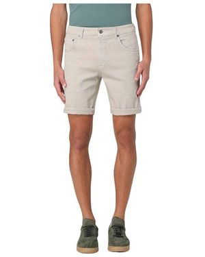 Dondup Stylische Rosa Denim Casual Shorts - Blau