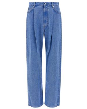 Marni Pleat Jeans - Blauw