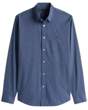 Tommy Hilfiger Casual Shirts - Blue