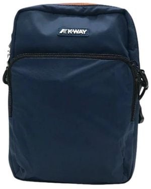 K-Way Messenger Bags - Blu