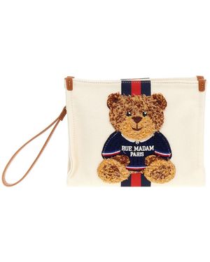 Rue Madam Clutches - Blanco
