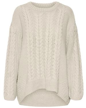 Vero Moda Round-Neck Knitwear - White