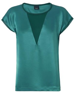 Pinko Overhemden ,Groen ,Blouses