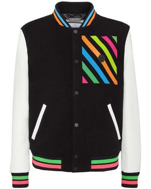 Philipp Plein Bomber Jackets - Noir