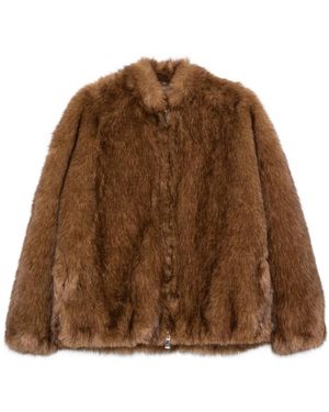 Betta Corradi Jassen ,Polyester Imitatiebontjas - Bruin