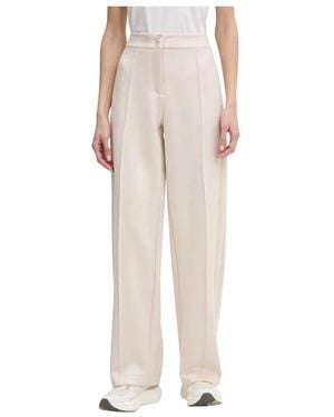 Guess Lia Wijde Broek - Naturel