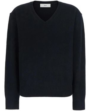 DUNST V-Neck Knitwear - Nero
