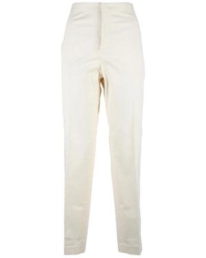 Fabiana Filippi Straight Trousers - Natural
