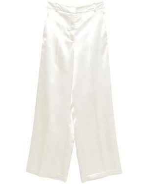 Alysi Wide Trousers - White