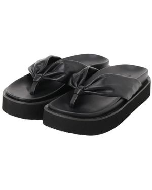 Yohji Yamamoto Flip Flops - Noir