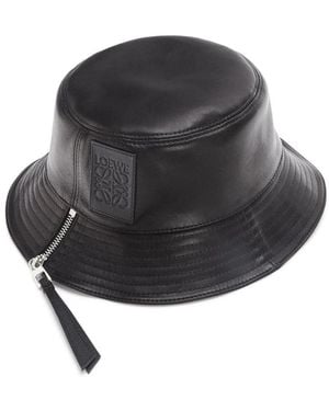 Loewe Leren Vissershoed - Zwart